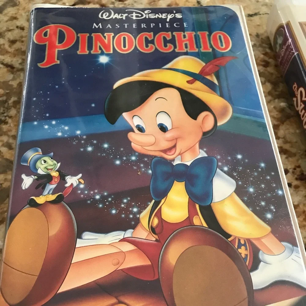 6 Classic old VHS Disney Classics some are going for $200 and up a video on EBAY